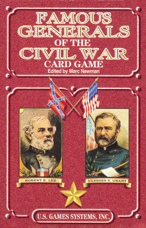 Famous Generals of the Civil War Playing Cards